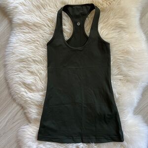 Olive Green Lululemon Tank top